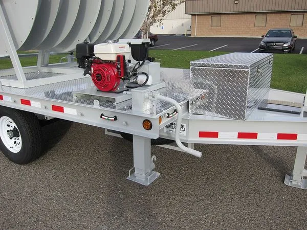 Custom Dual Cable Reel Trailer