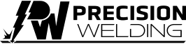 Black logo for Precision Welding